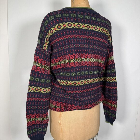 Vintage Stefanel Made in Italy Heavy Cotton Sweater - Picture 2 of 5